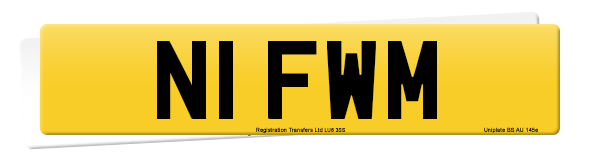 Registration number N1 FWM